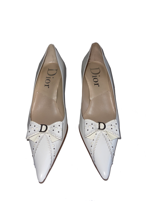 Dior décolleté bow