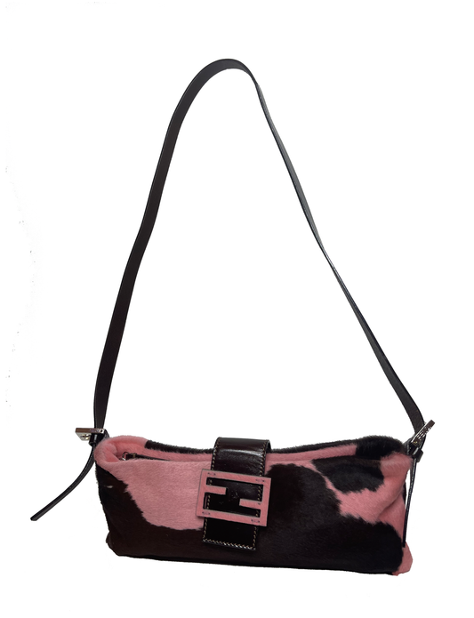 Fendi crossbody pink pony